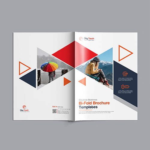 Best Corporate Bi-Fold Brochure Design