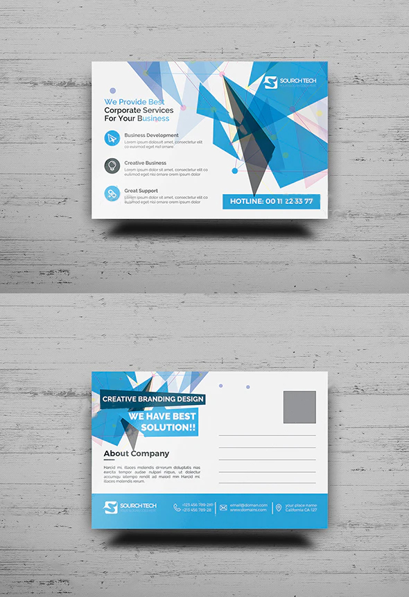 Top Creative Branding Post Card Design service provider