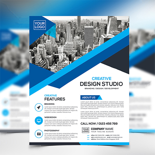 Design Studio flyer design 