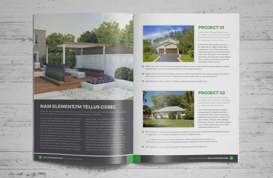 Top Real Estate company brochure design