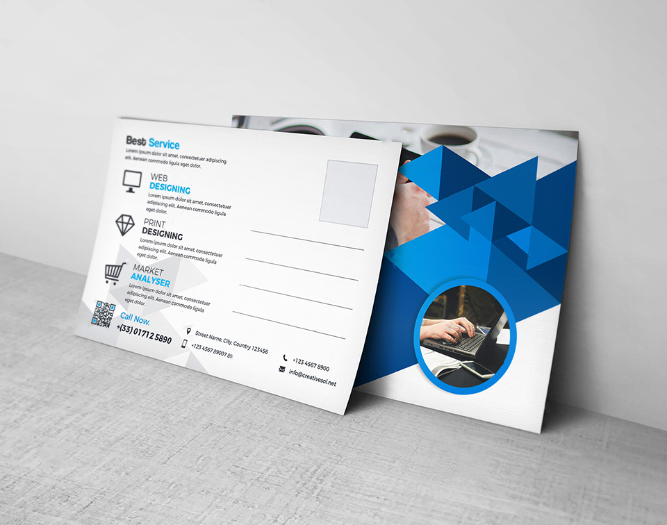 Top Digital Agency Post Card Design Service