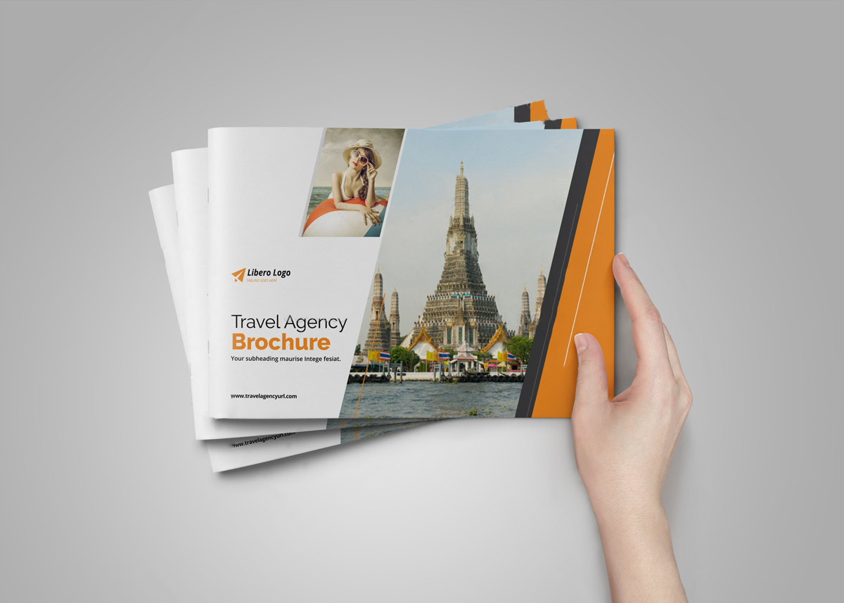 best Travel Agency trifold brochure design