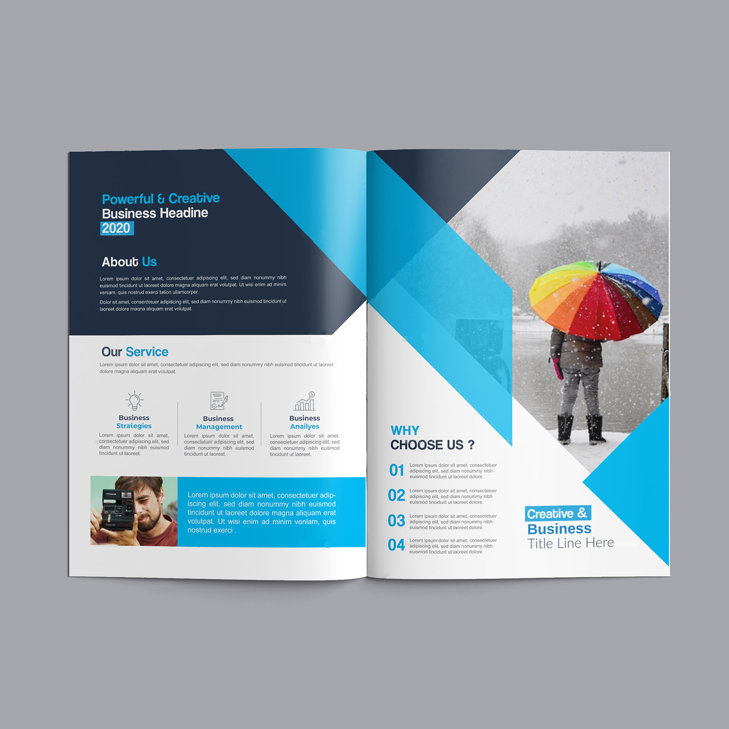 best bi-fold brochure design services
